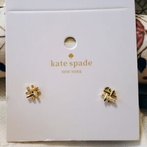 Kate Spade Hashtag Earrings